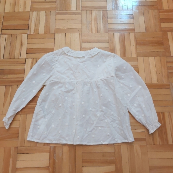 Zara baby embroidered blouse size 3-4 - Picture 8 of 8